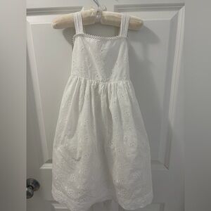 White Eyelet Dress